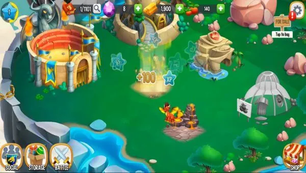 Dragon City mod apk 100 working no root