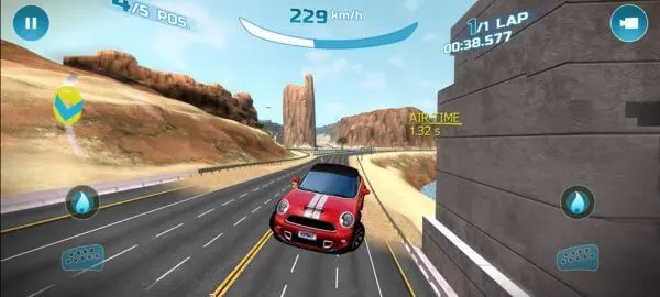 Asphalt Nitro racing mod apk