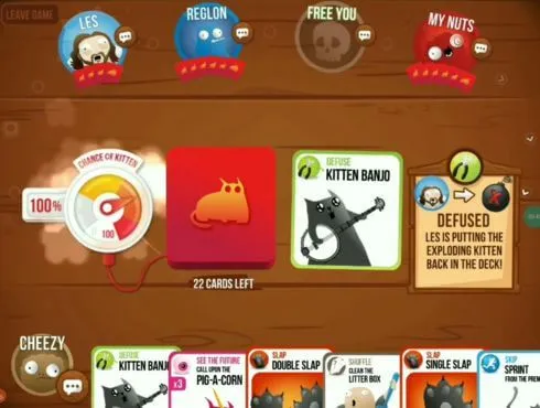 exploding kittens official apk mod