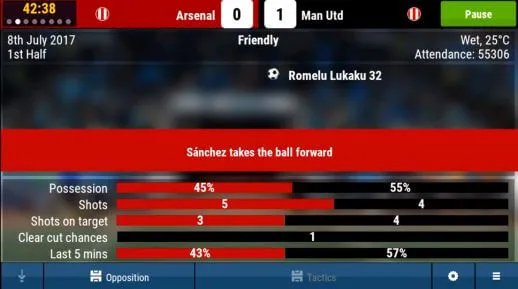 Football Manager 2018 mobile real players