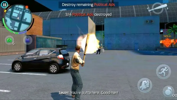 Gangstar Vegas mod apk compressed 500mb