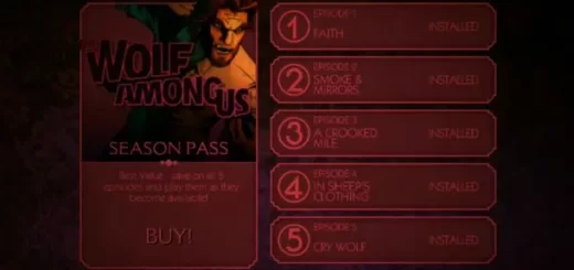 The Wolf Among Us unlock Android apk all episodes