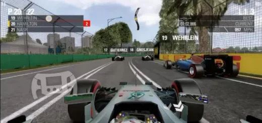 F1 racing game APK